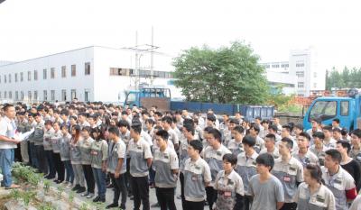 钣金事业部积极相应号召，召开全事业部“安全活动月”带头大会